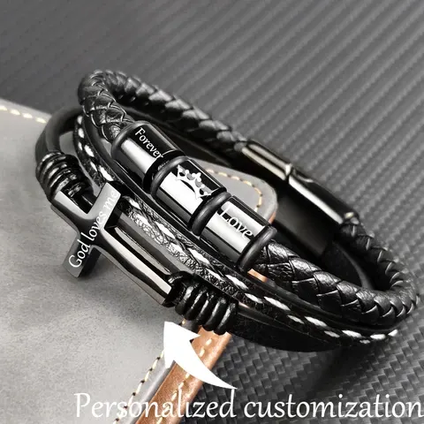 Engraved Name Bracelet