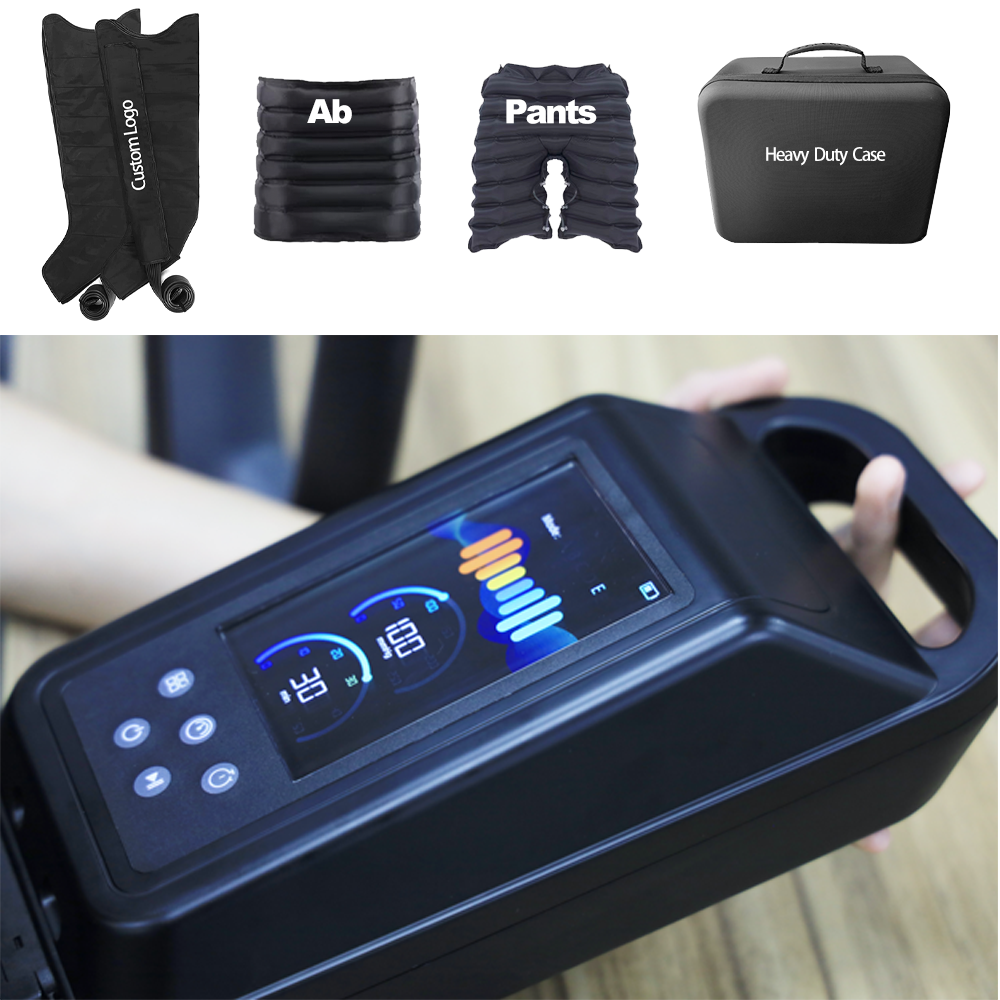 Compression Pressotherapy Boots With Sequential air Pressure to 3