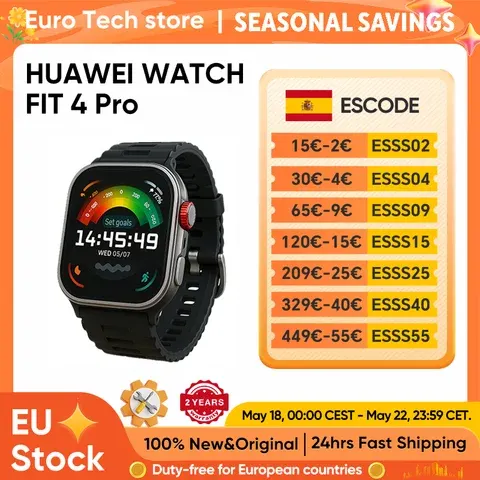 Original HUAWEI WATCH FIT 4 Pro Smartwatch Bluetooth-Anruf