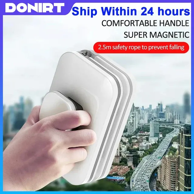 Magnetische Doppelseiten-Fensterputzbürste 1