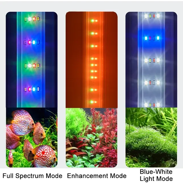 Dimmable USB Clip Aquarium Light with Timer 3
