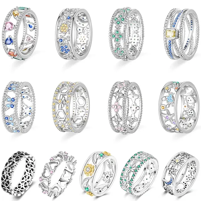Silver Ring with Ocean Motifs 1