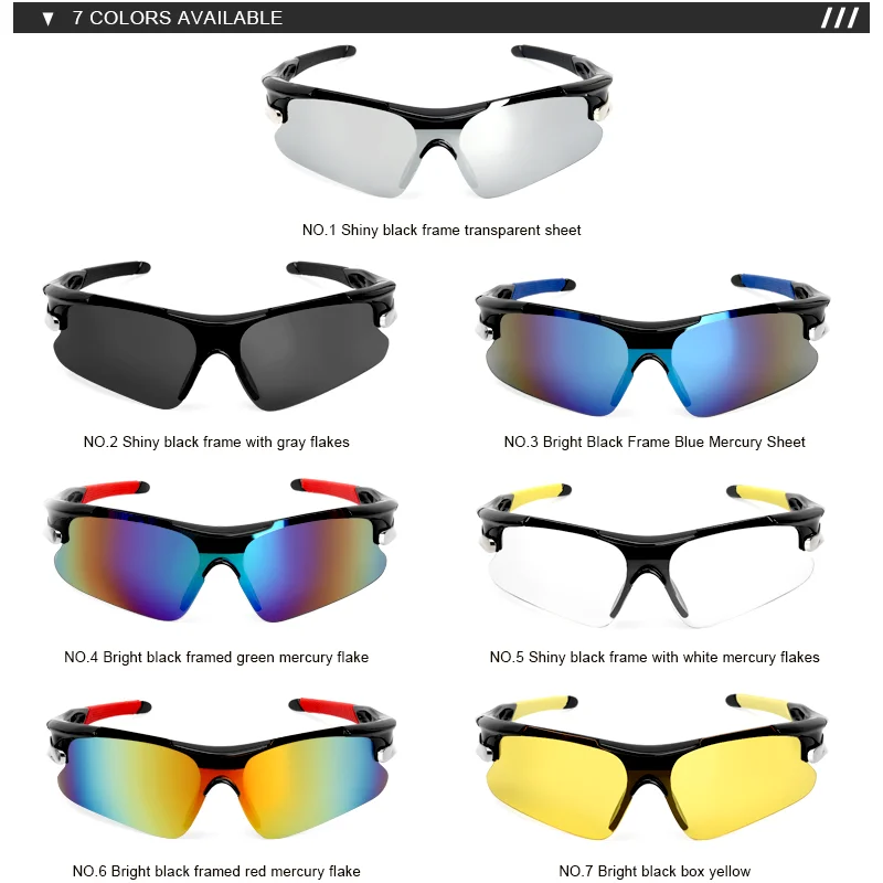 Rider ace Sport Männer Sonnenbrille Rennfahrrad Brille Mountain