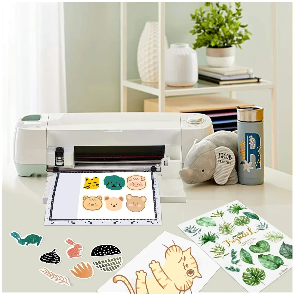 Wasserdichtes A4 Selbstklebendes Vinyl-Aufkleberpapier Reißfest Matt und Glänzend 3