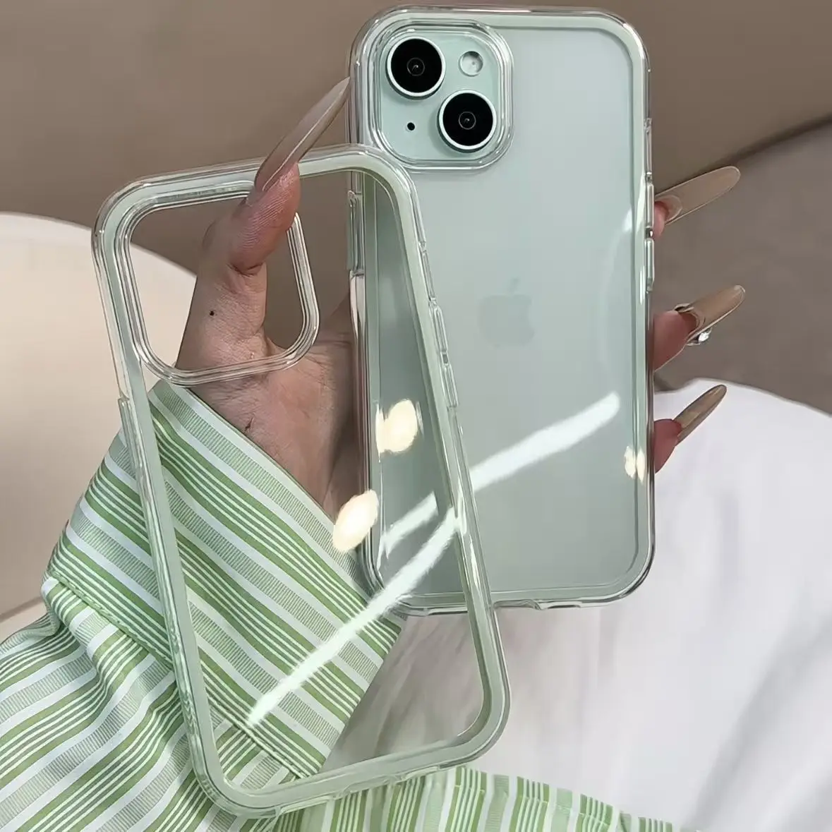 Candy-Colored Phone Case, Clear Back 4