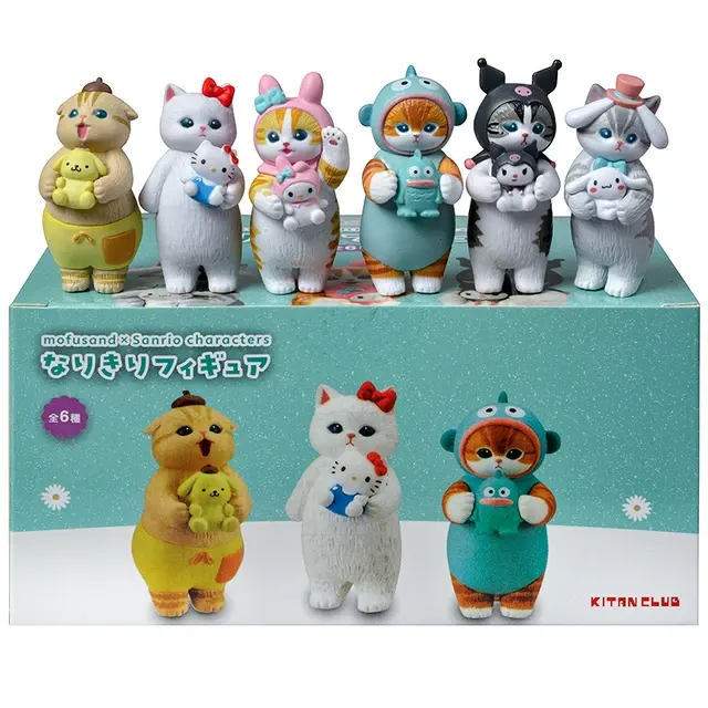 Mofusand Shark Cat Fruit Minifigures 2