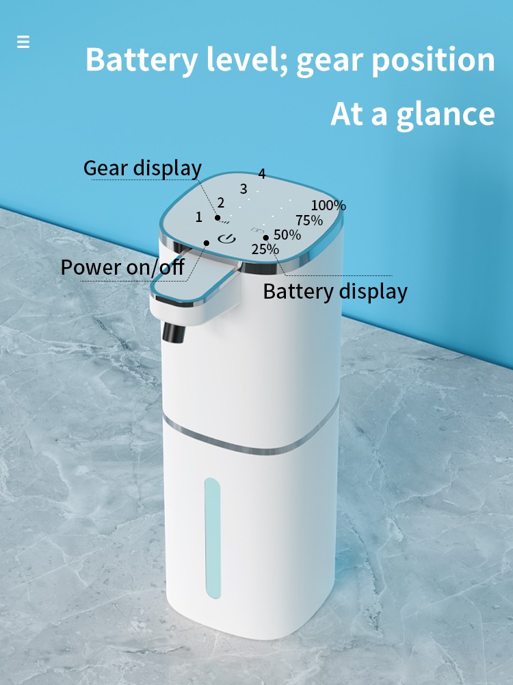 Automatic USB Rechargeable Soap Dispenser 4