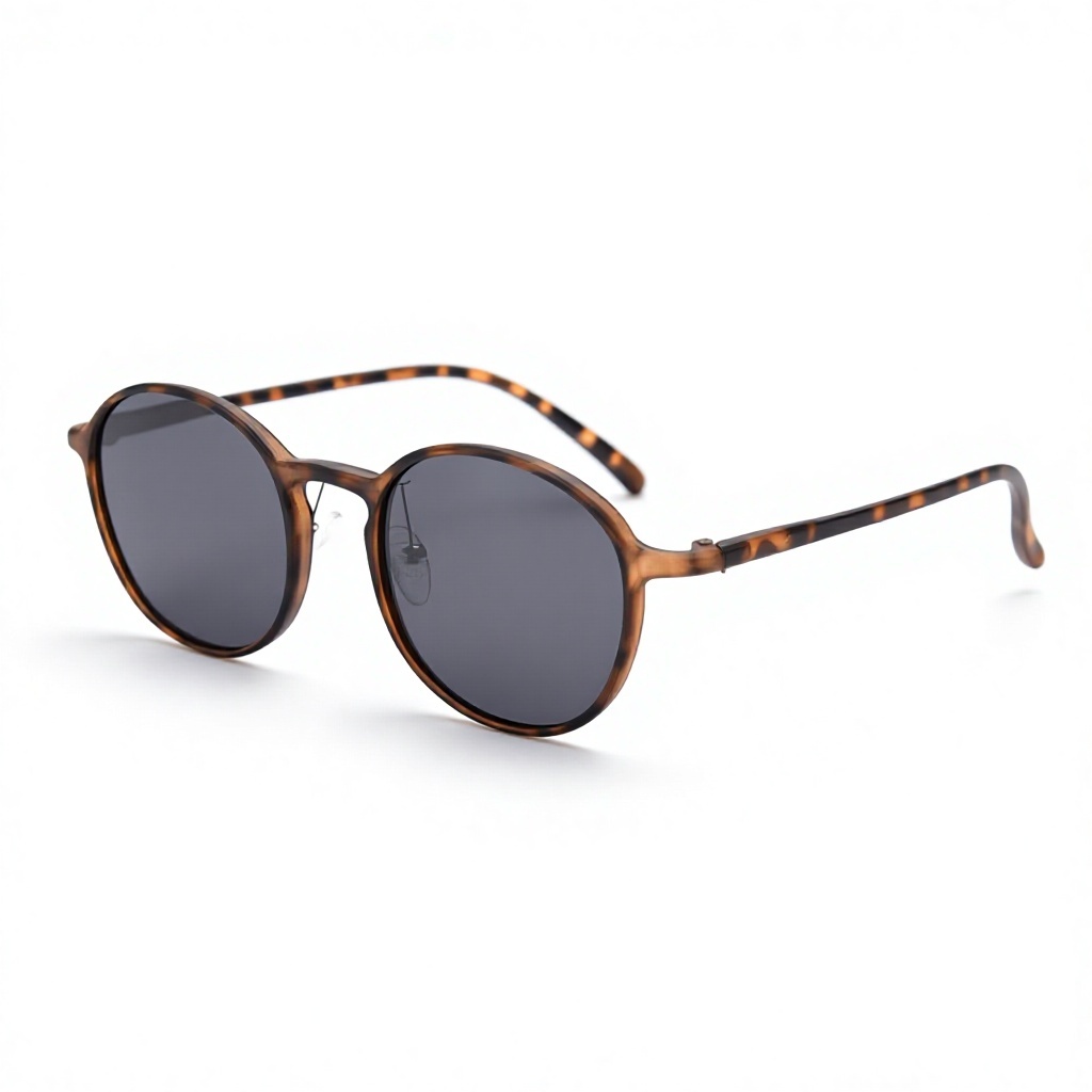 Men's Round Polarized Retro Sunglasses 2
