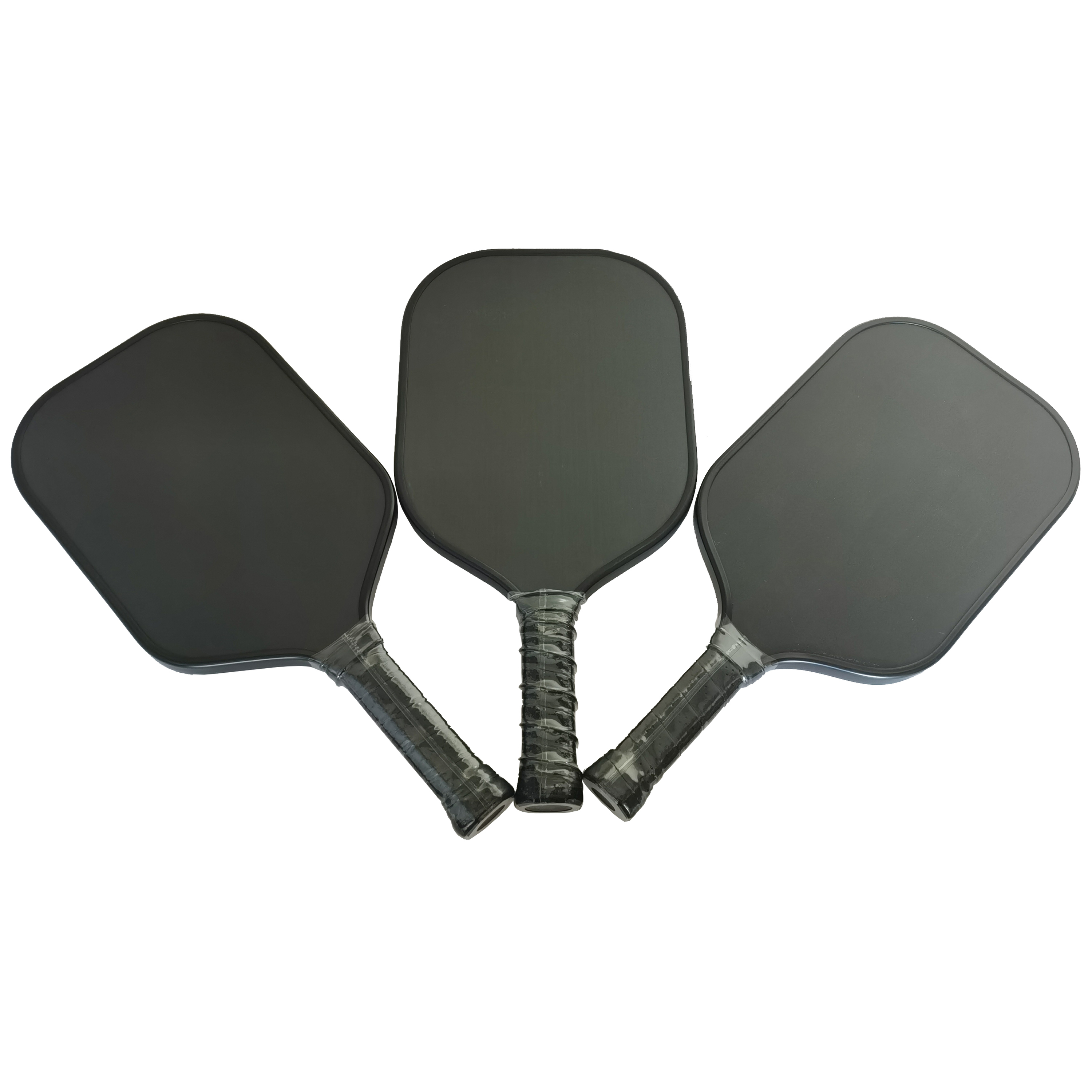 Thermoformed Raw Carbon Tournament Pickleball Paddle 3