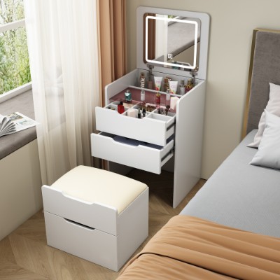 48cm Vanity Desk With Flip Mirror