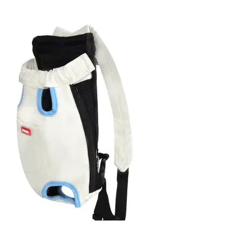 Klassischer Mesh-Canvas-Rucksack für Haustiere