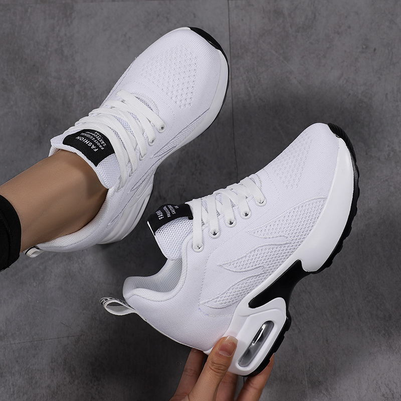 Women's Breathable Mesh Platform Sneakers 2