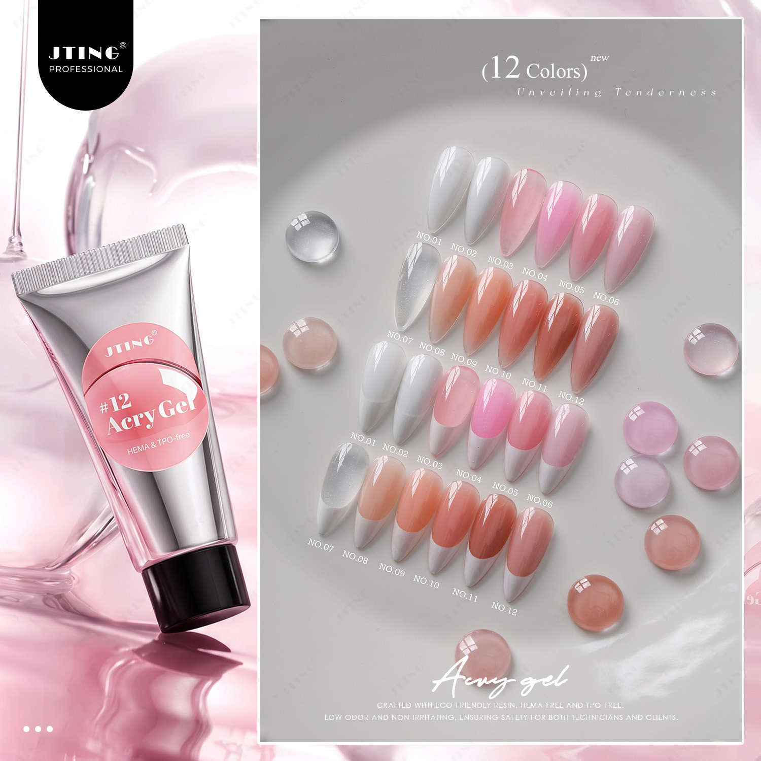 Polygel-Nagelset 2