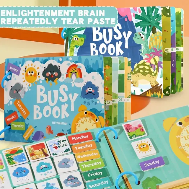 Reusable Activity Book for Children 4