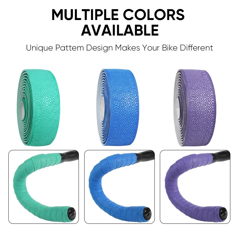 PU Road Bike Handlebar Tape, Shock-Absorbing 2