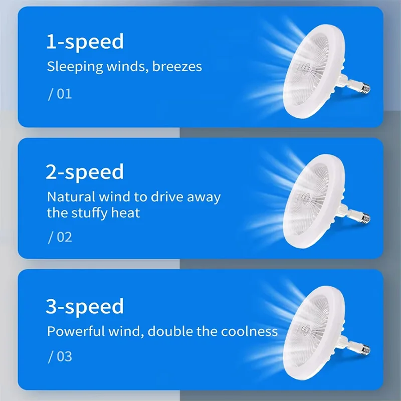 2-in-1 Ceiling Fan Light, Dimmable 4
