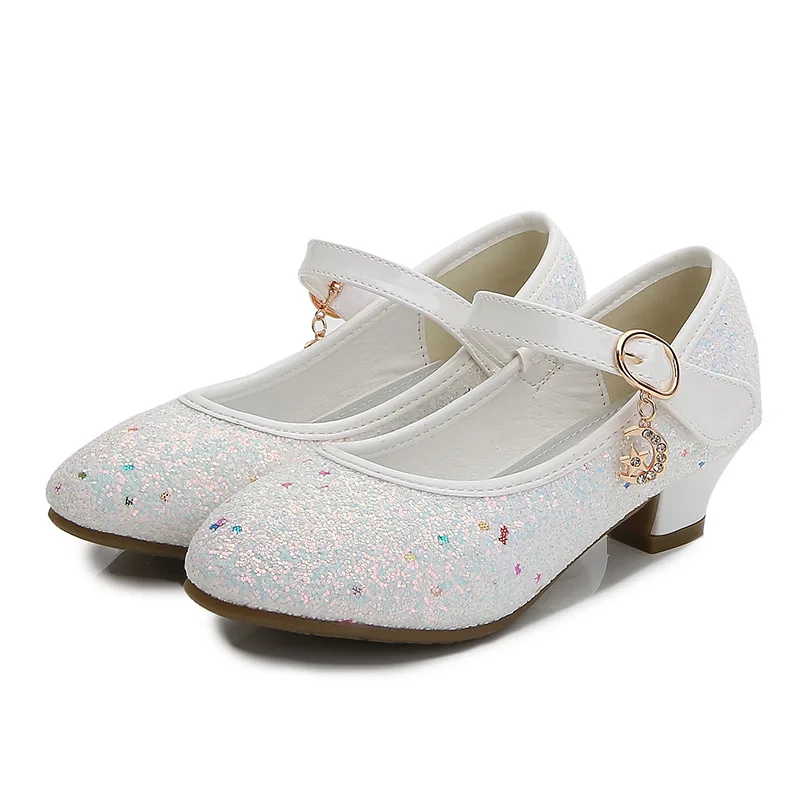 Mädchen Lila High Heels Für Kinder Prinzessin ROT 2
