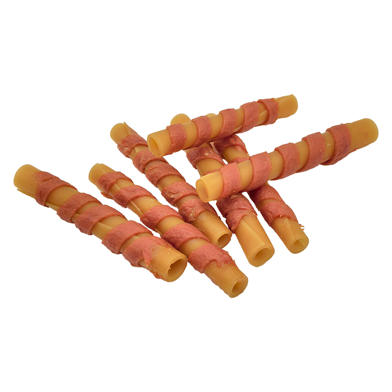 Entenstreifen-Kausnack für Hunde, Hühnchen