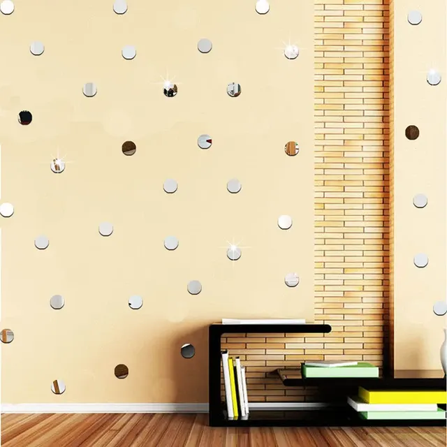 Acrylic Mirror Wall Stickers 2