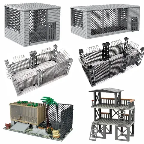 Police Station Building Set