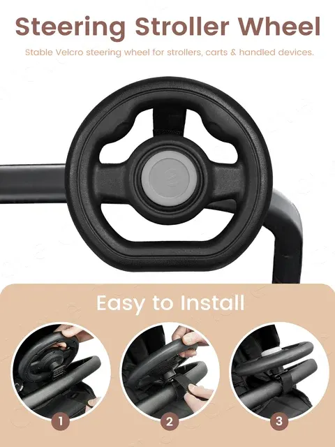 Stroller Steering Wheel 4