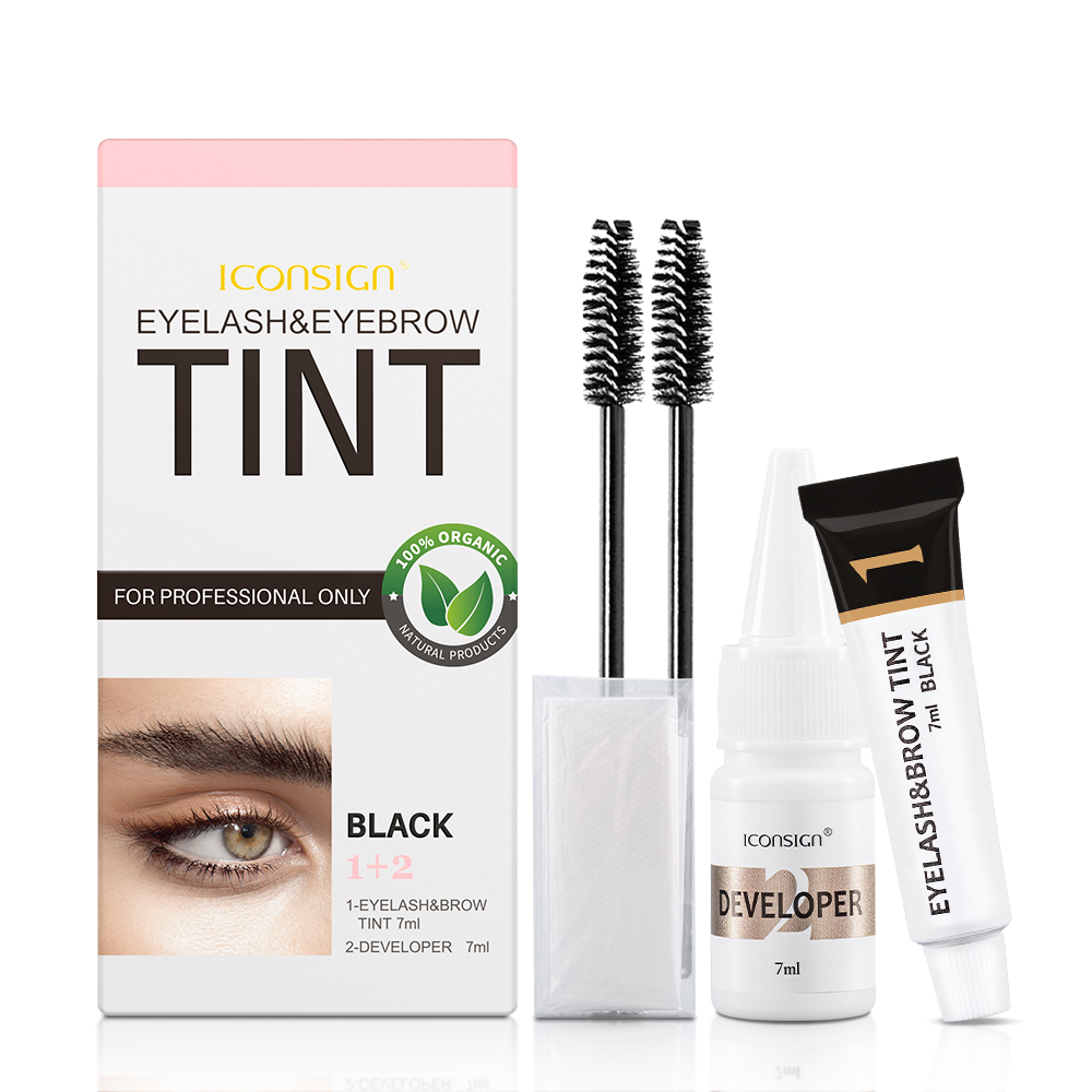 Eyelash and Eyebrow Tint Kit with Lift