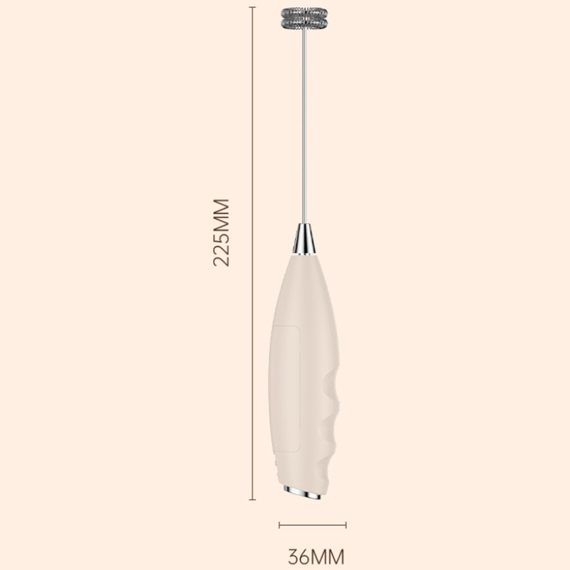 Battery Mini Handheld Milk Frother Mixer 3