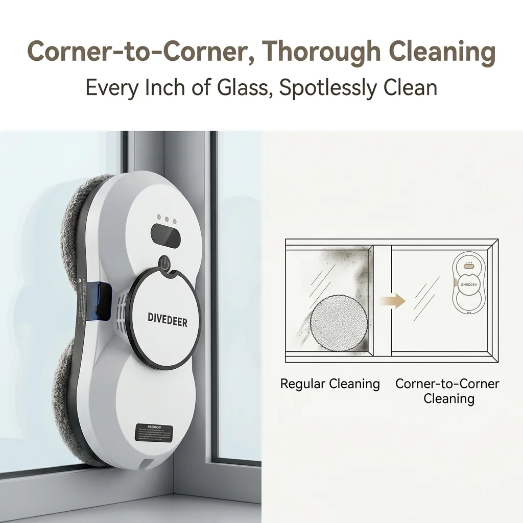 Smart Spray Window Cleaning Robot 4