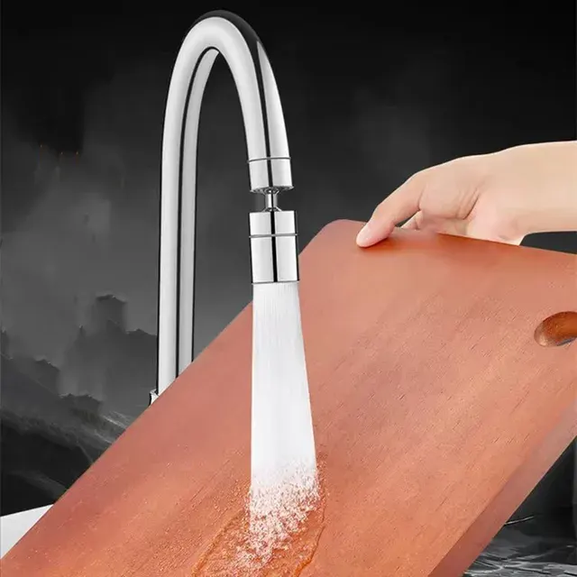 Adjustable 2-Mode Kitchen Faucet Sprayer Filter 2