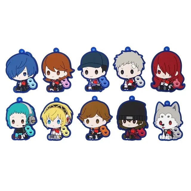 Persona 3 Anime Game Rubber Cup Holder Charm Collection 2
