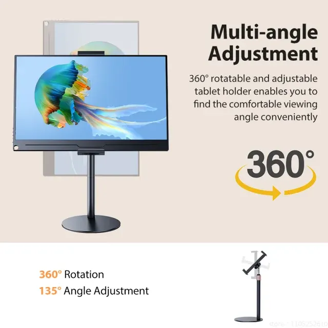 Höhenverstellbarer Monitorständer für Tablets 3