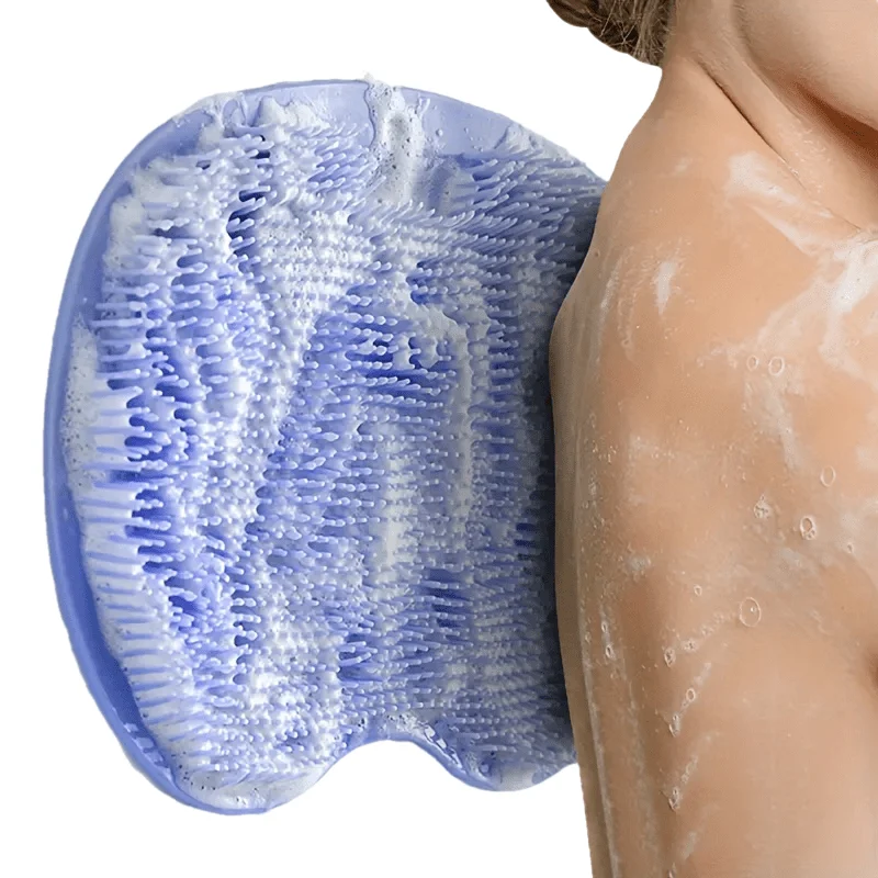 1 Stück Rutschfestes Dusch-Fußwäscher-Massagegerät – Peeling-Pads zur Förderung 2