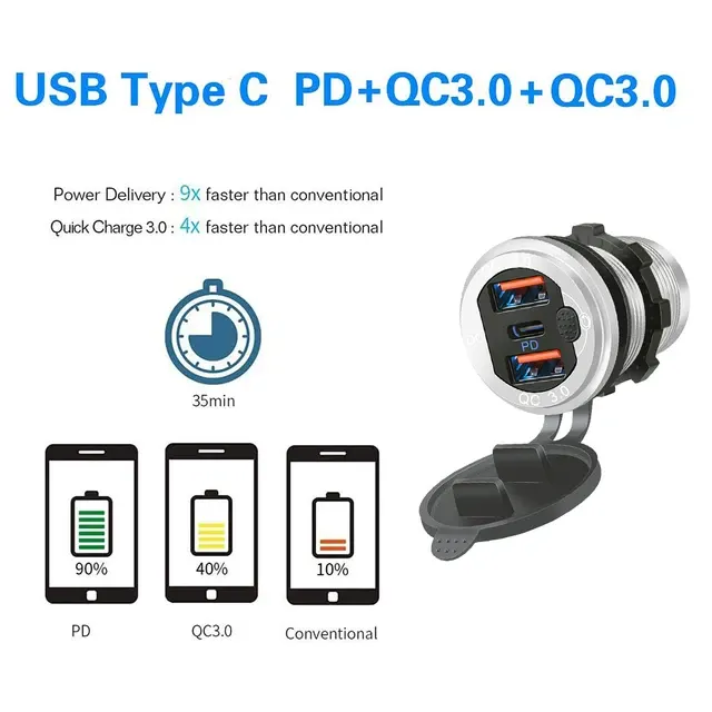 Car USB Charger Adapter 2