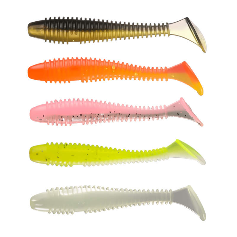 37-Piece Soft Worm Bait Set 80g 4