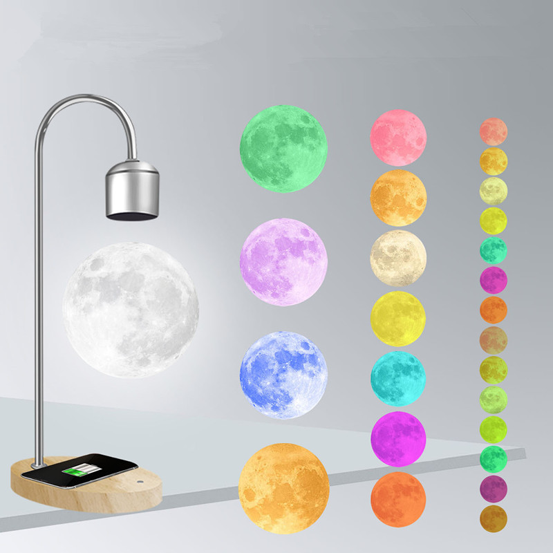 14cm Levitating Moon Lamp with Magnet 3