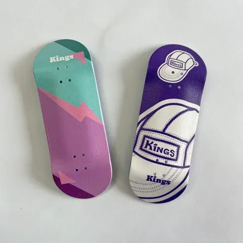 34 mm Großes Griffbrettdeck aus Holz mit Neuer