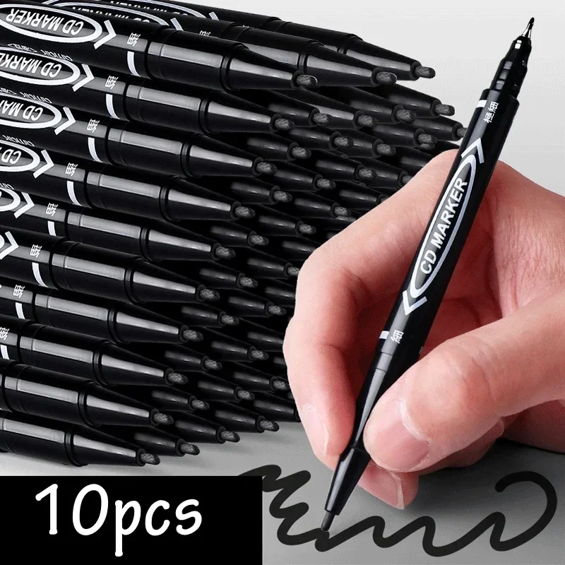 Dual-Tip Permanent Markers, 10 Pack 3