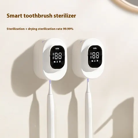 Single Toothbrush Sterilizer Punch-free UV Electric Holder