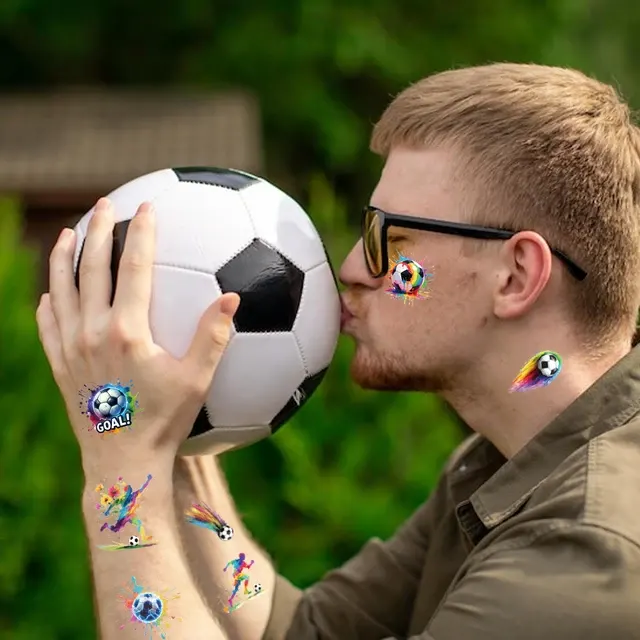 Soccer Ball Temporary Tattoos 3