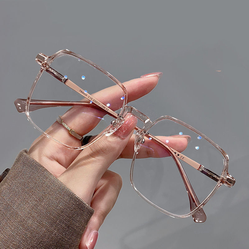 Retro Square Blue Light Blocking Glasses 2
