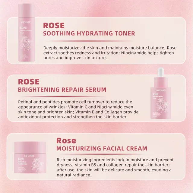 Rosen-Toner-Pflegeset 3