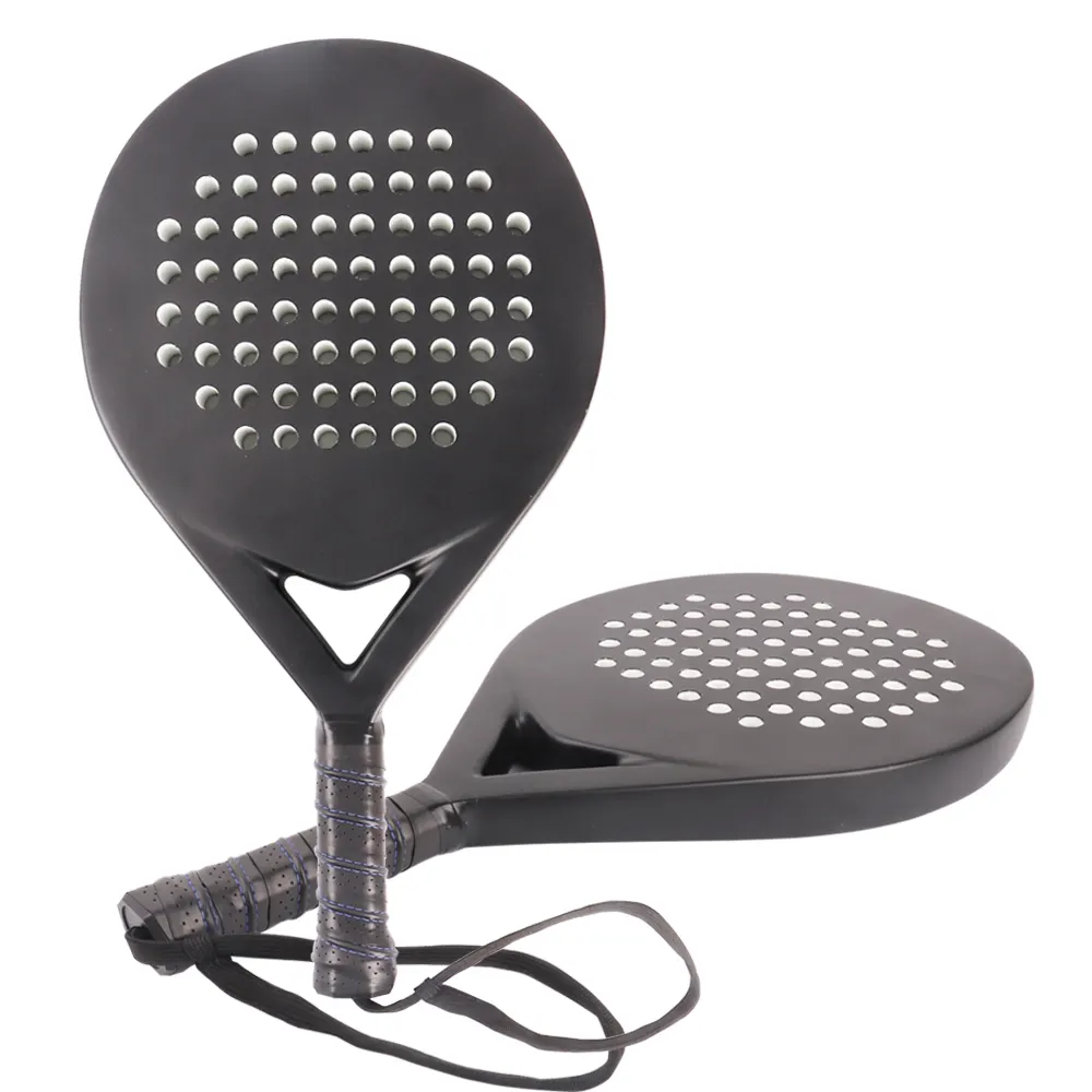 Three-Shape Fiberglass Padel Tennis Racket 2