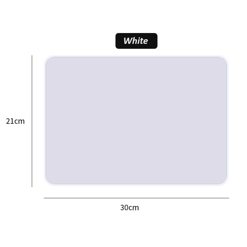 Double Sided Blank Whiteboard -Produced Magnetic Dry Erase