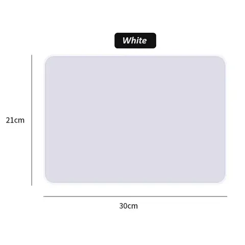 Double Sided Blank Whiteboard -Produced Magnetic Dry Erase