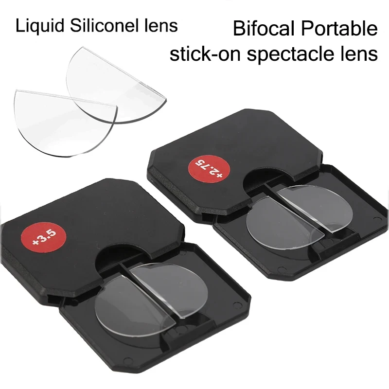 Ultralight Two-Piece Bifocal Silicone Lenses