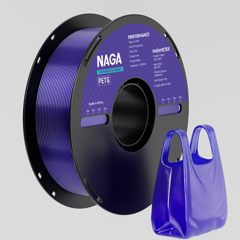 Clear Impact-Resistant PETG Filament 1.75 mm