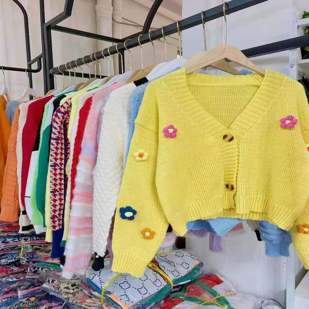 3.69 Dollar FYK192 Casual Long Sleeve Soft Knitted