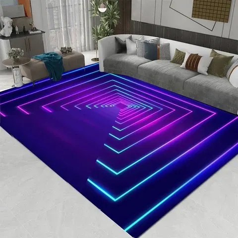 3D-Illusionsteppich