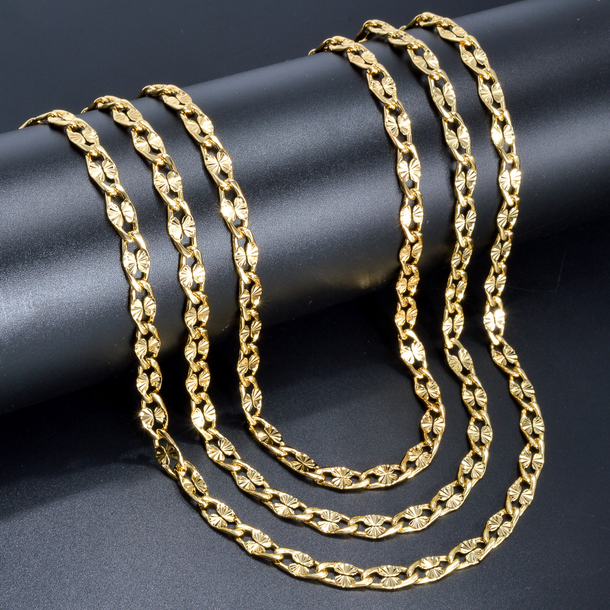 18K Gold-Plated Copper Chain Necklace 3