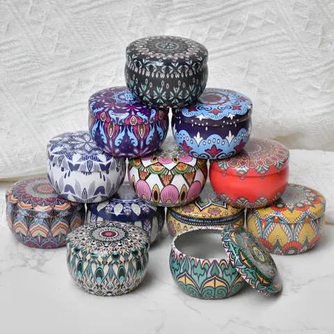 Metal Candle Tins